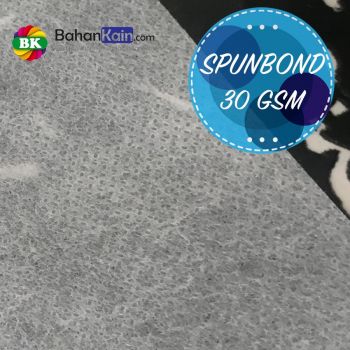 Bahan Furing Spunbond 30 GSM